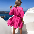 Miss | Jurk Dames Elegant - Viscose - Miss Madera MIS-8A16JU