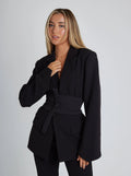 Miss | Jurk Dames Getailleerd Riem Tijdloos - Miss Madera MIS-8127B3