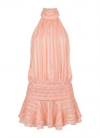 Miss | Jurk Dames Halter Mini Zomer - Polyester - Miss Madera MIS-S3R6VO