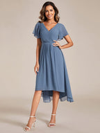 Miss | Jurk Dames High-low - Chiffon - Miss Madera MIS-B6BF4D