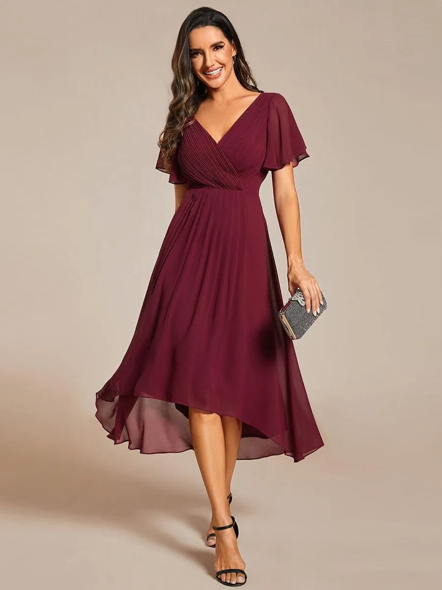 Miss | Jurk Dames High-low - Chiffon - Miss Madera MIS-6B1B3B