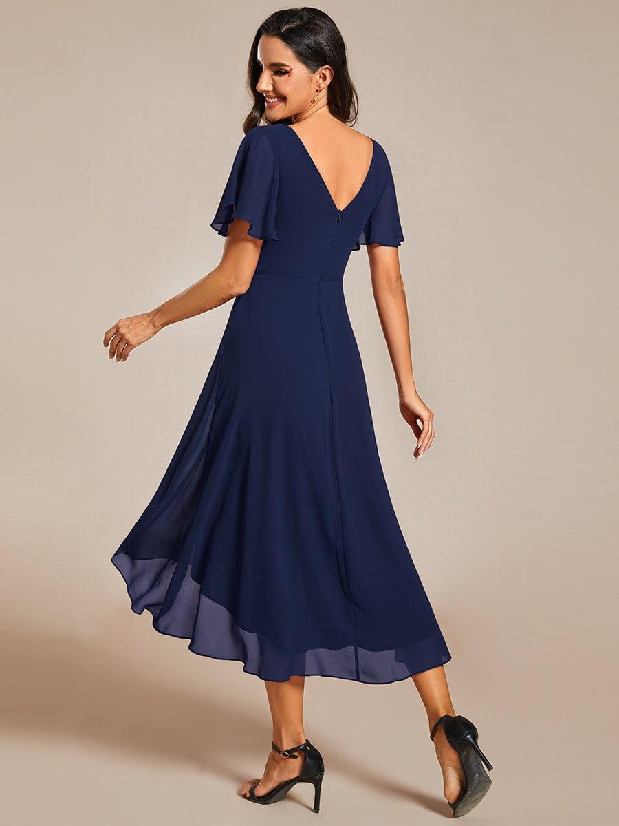 Miss | Jurk Dames High-low - Chiffon - Miss Madera MIS-8516AC