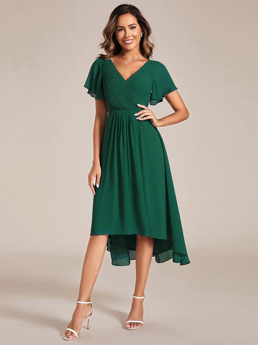 Miss | Jurk Dames High-low - Chiffon - Miss Madera MIS-A542FD