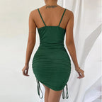 Miss | Jurk Dames Kort Rugvrij Modern - Polyester - Miss Madera MIS-51E4BB