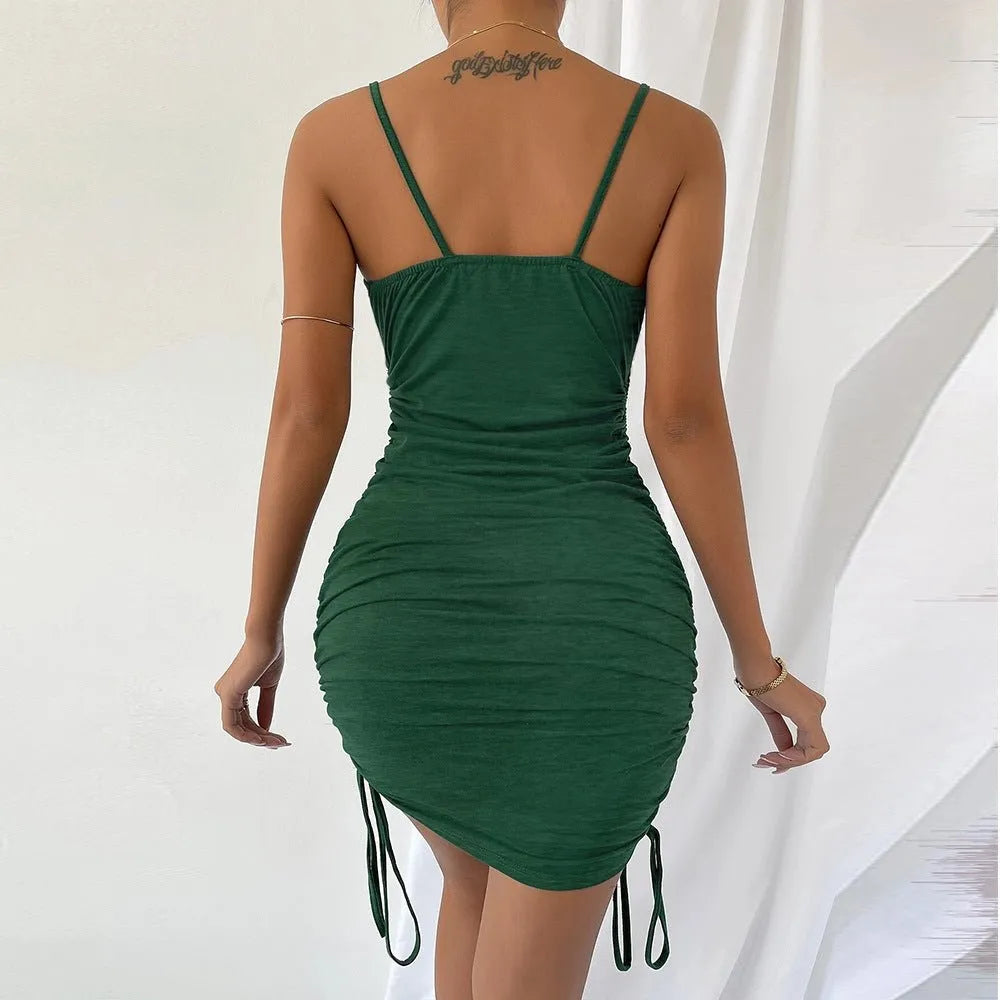 Miss | Jurk Dames Kort Rugvrij Modern - Polyester - Miss Madera MIS-51E4BB