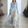 Miss | Jurk Dames Maxi Bloemenprint - Polyester - Miss Madera MIS-FD0E9A