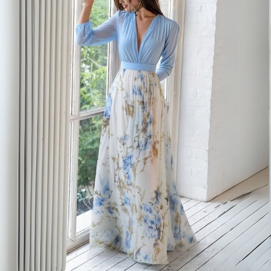 Miss | Jurk Dames Maxi Bloemenprint - Polyester - Miss Madera MIS-FD0E9A