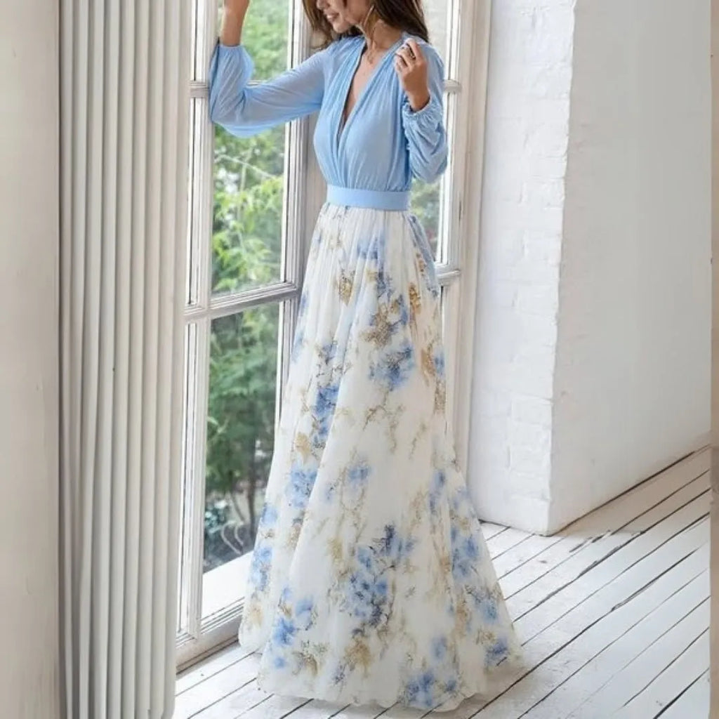 Miss | Jurk Dames Maxi Bloemenprint - Polyester - Miss Madera MIS-FD0E9A