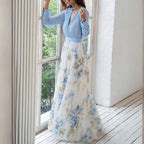 Miss | Jurk Dames Maxi Bloemenprint - Polyester - Miss Madera MIS-FD0E9A