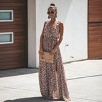 Miss | Jurk Dames Maxi Bloemenprint - Viscose - Miss Madera MIS-D23E31