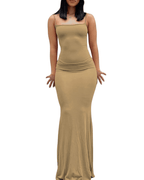 Miss | Jurk Dames Maxi Bodycon V-hals - Polyester - Miss Madera MIS-H6WIY4