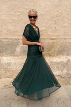Miss | Jurk Dames Maxi Casual - Chiffon - Miss Madera MIS-A468BC