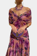 Miss | Jurk Dames Maxi Casual - Chiffon - Miss Madera MIS-9C4886
