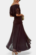 Miss | Jurk Dames Maxi Casual - Chiffon - Miss Madera MIS-AD0E4F