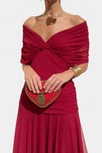 Miss | Jurk Dames Maxi Casual - Chiffon - Miss Madera MIS-60C2FE