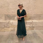 Miss | Jurk Dames Maxi Casual - Chiffon - Miss Madera MIS-74ECD8