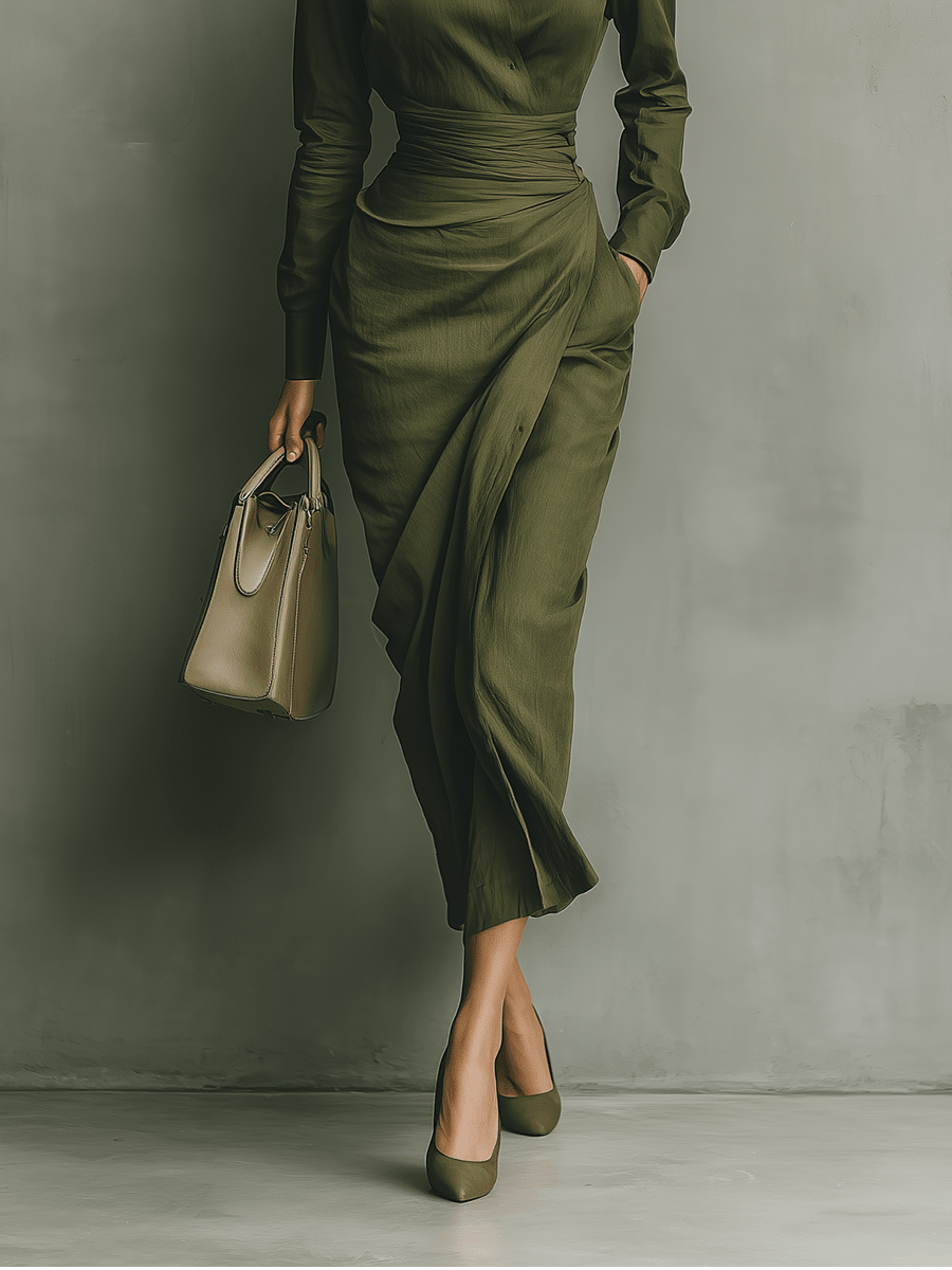 Miss | Jurk Dames Maxi Casual - Katoenmix - Miss Madera MIS-982739