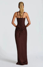 Miss | Jurk Dames Maxi Casual - Polyester - Miss Madera MIS-D8523E