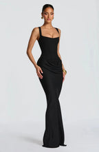 Miss | Jurk Dames Maxi Casual - Polyester - Miss Madera MIS-B4CABD