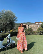 Miss | Jurk Dames Maxi Casual - Polyester - Miss Madera MIS-82914D