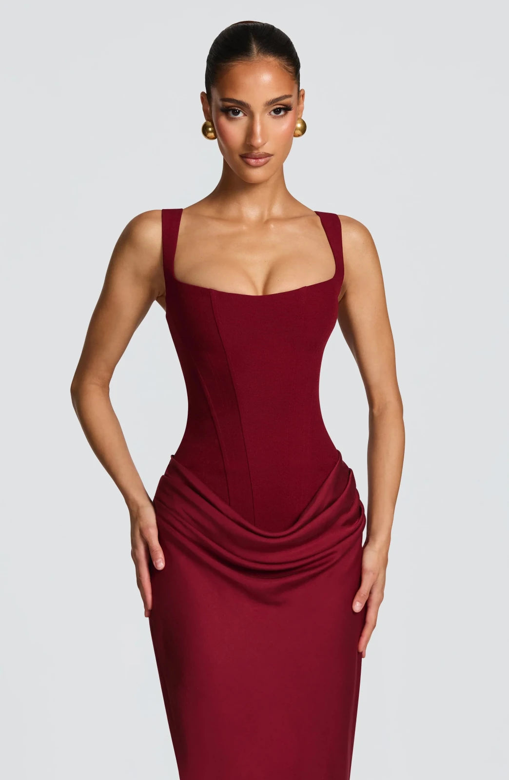 Miss | Jurk Dames Maxi Casual - Polyester - Miss Madera MIS-07F187
