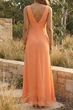 Miss | Jurk Dames Maxi Casual - Viscose Katoen - Miss Madera MIS-66E1B8