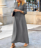 Miss | Jurk Dames Maxi Casual - Viscose - Miss Madera MIS-BQNVRO
