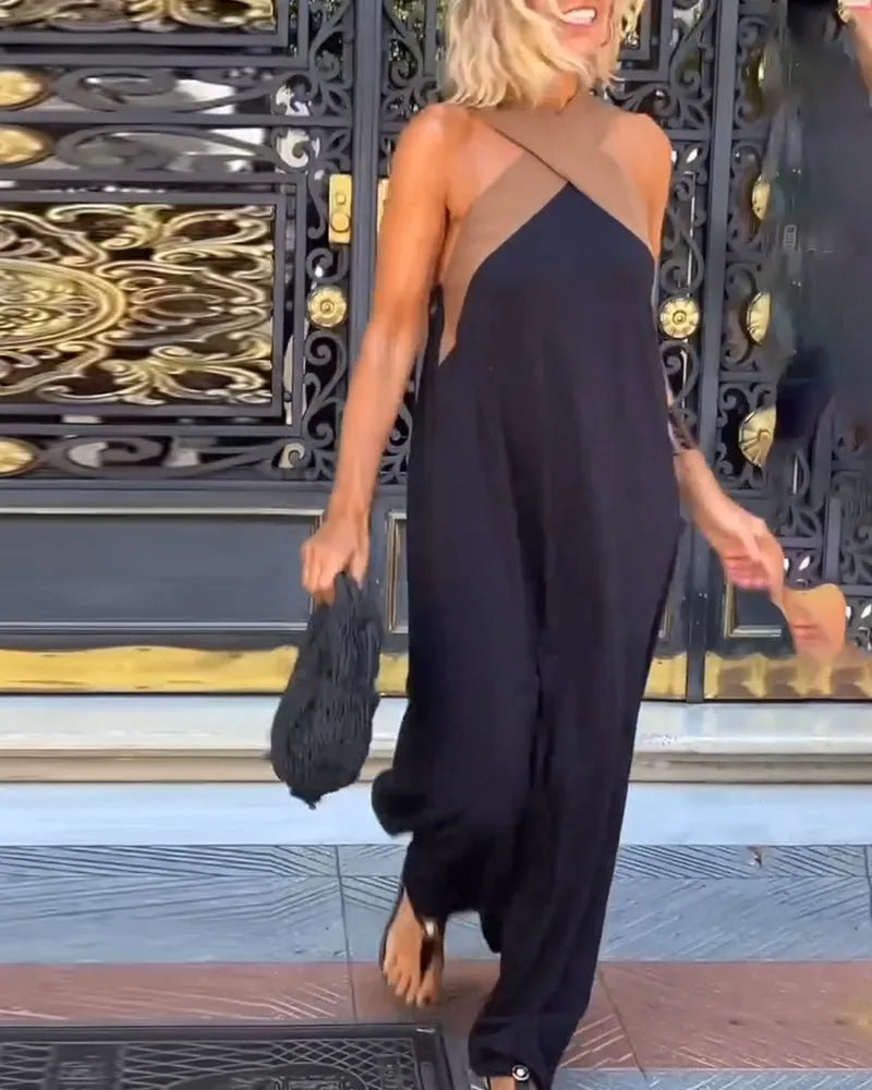 Miss | Jurk Dames Maxi Crossover - Viscose - Miss Madera MIS-3CEVH2