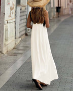 Miss | Jurk Dames Maxi Crossover - Viscose - Miss Madera MIS-80I9N7