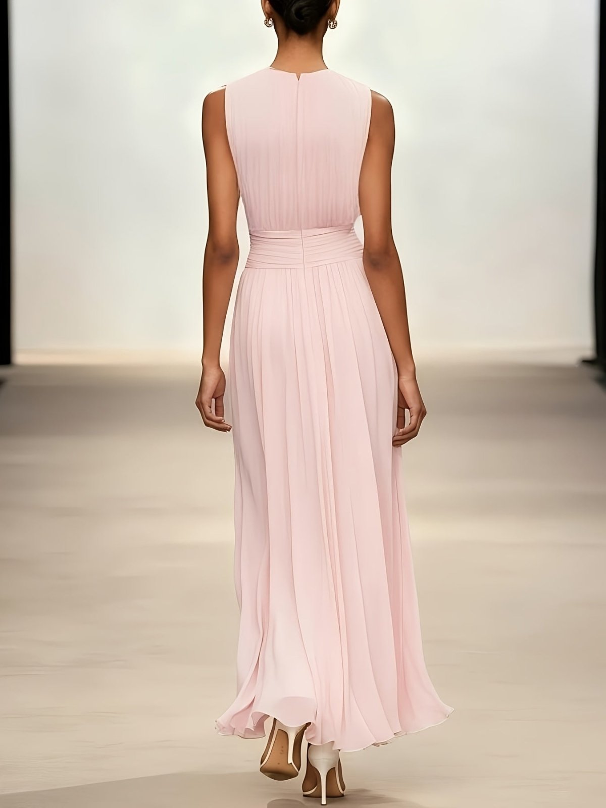 Miss | Jurk Dames Maxi Elegance - Viscose - Miss Madera MIS-88WGS1