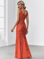 Miss | Jurk Dames Maxi Elegant - Pailletten - Miss Madera MIS-7DD067