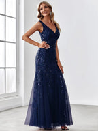 Miss | Jurk Dames Maxi Elegant - Pailletten - Miss Madera MIS-7DD067