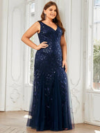 Miss | Jurk Dames Maxi Elegant - Pailletten - Miss Madera MIS-7DD067