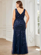 Miss | Jurk Dames Maxi Elegant - Pailletten - Miss Madera MIS-7DD067