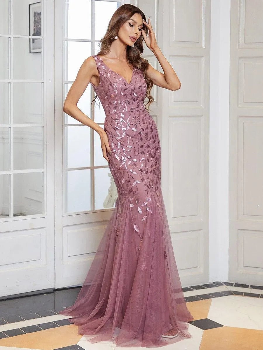 Miss | Jurk Dames Maxi Elegant - Pailletten - Miss Madera MIS-95FE9A