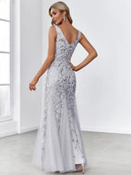 Miss | Jurk Dames Maxi Elegant - Pailletten - Miss Madera MIS-336BD4