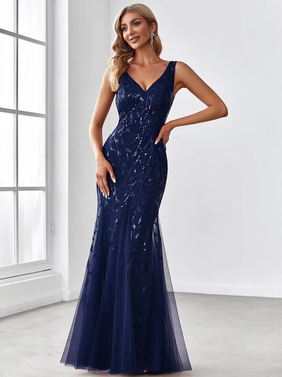 Miss | Jurk Dames Maxi Elegant - Pailletten - Miss Madera MIS-3CAB3B