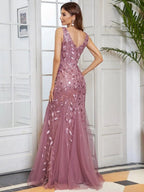 Miss | Jurk Dames Maxi Elegant - Pailletten - Miss Madera MIS-95FE9A