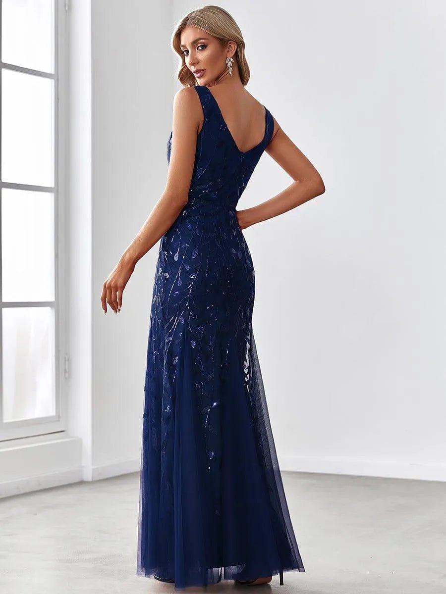 Miss | Jurk Dames Maxi Elegant - Pailletten - Miss Madera MIS-3CAB3B