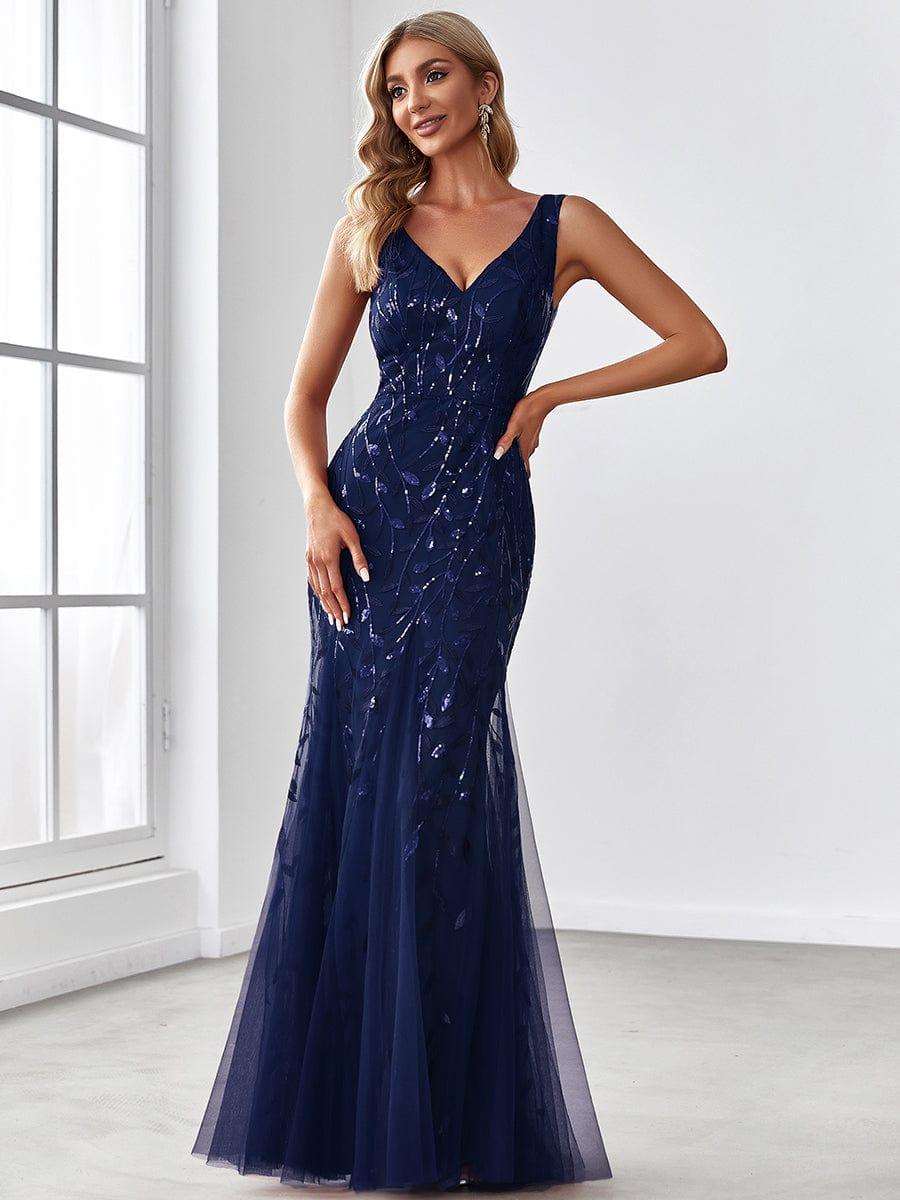 Miss | Jurk Dames Maxi Elegant - Pailletten - Miss Madera