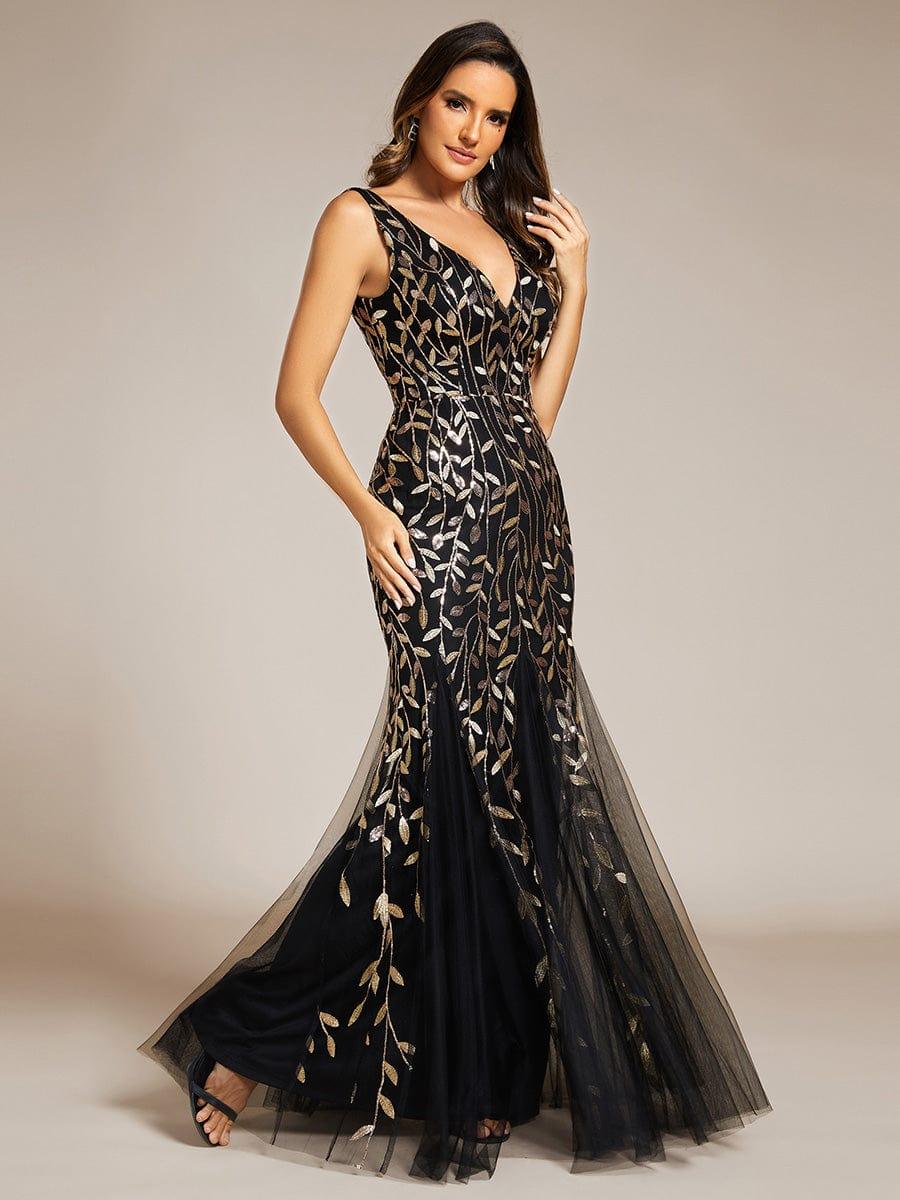 Miss | Jurk Dames Maxi Elegant - Pailletten - Miss Madera