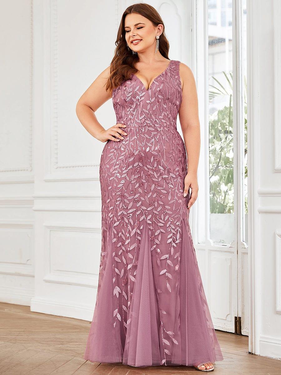 Miss | Jurk Dames Maxi Elegant - Pailletten - Miss Madera