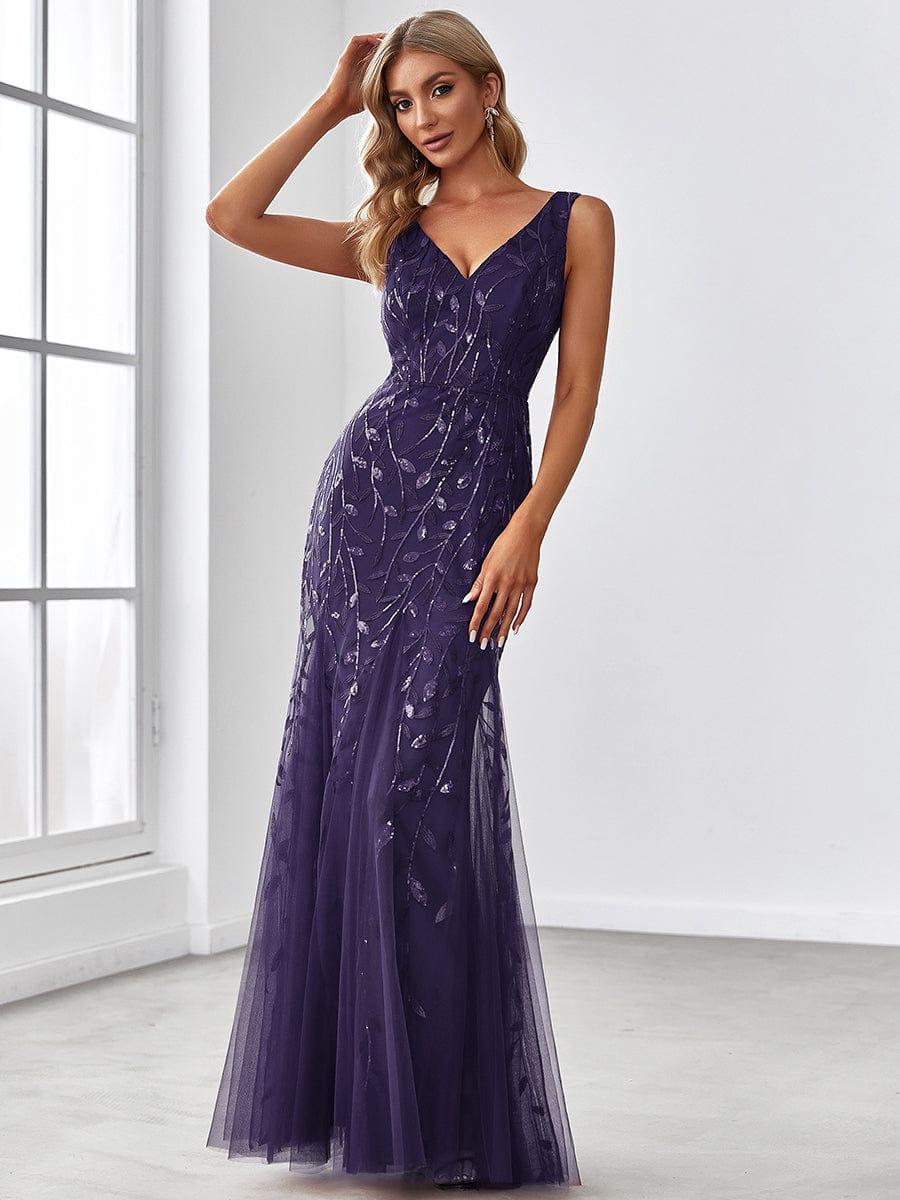 Miss | Jurk Dames Maxi Elegant - Pailletten - Miss Madera