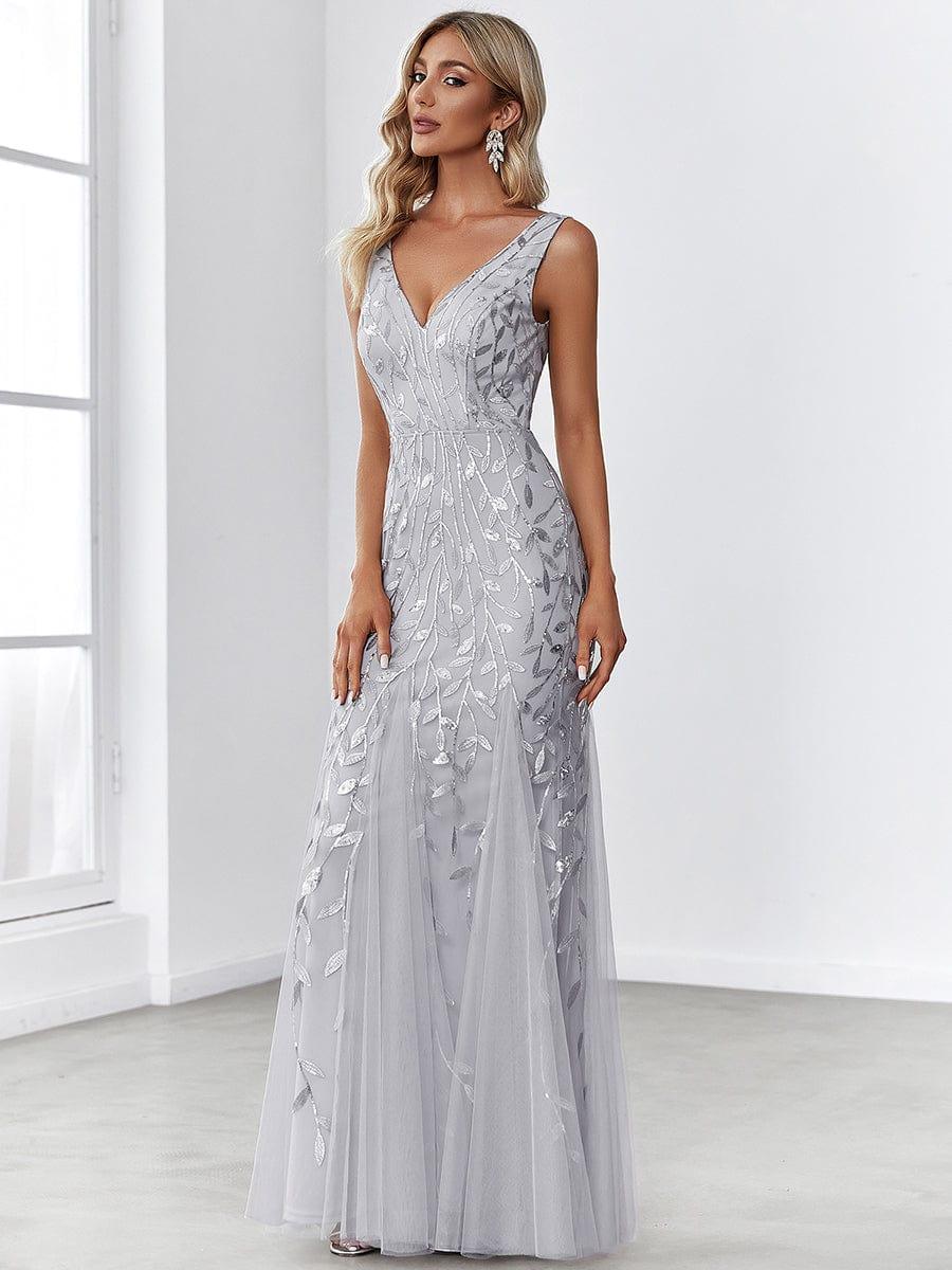 Miss | Jurk Dames Maxi Elegant - Pailletten - Miss Madera