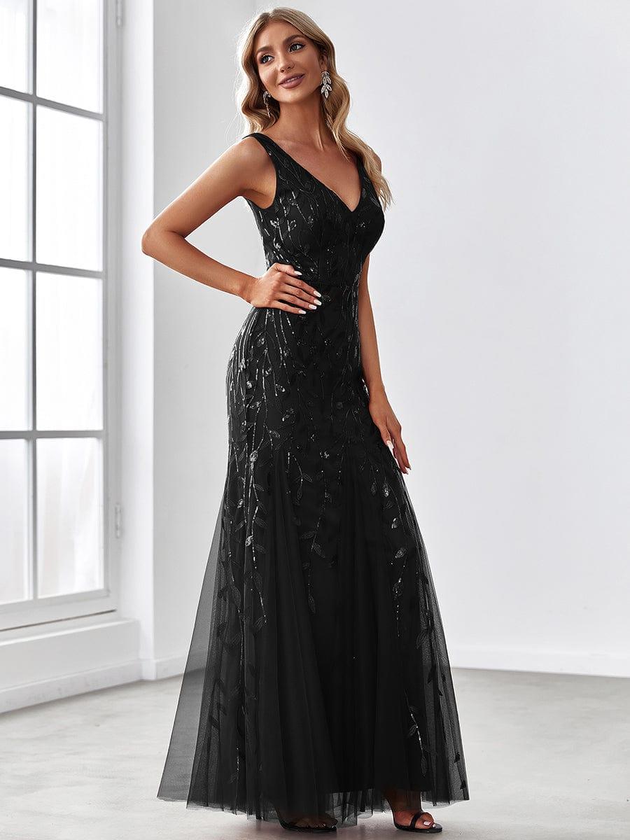 Miss | Jurk Dames Maxi Elegant - Pailletten - Miss Madera
