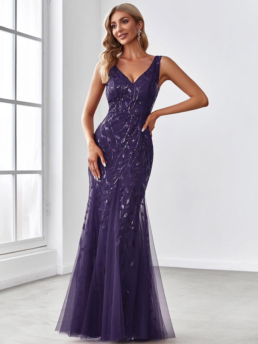 Miss | Jurk Dames Maxi Elegant - Pailletten - Miss Madera