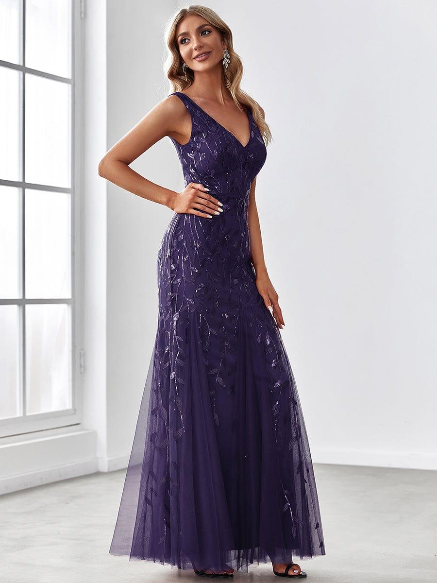 Miss | Jurk Dames Maxi Elegant - Pailletten - Miss Madera