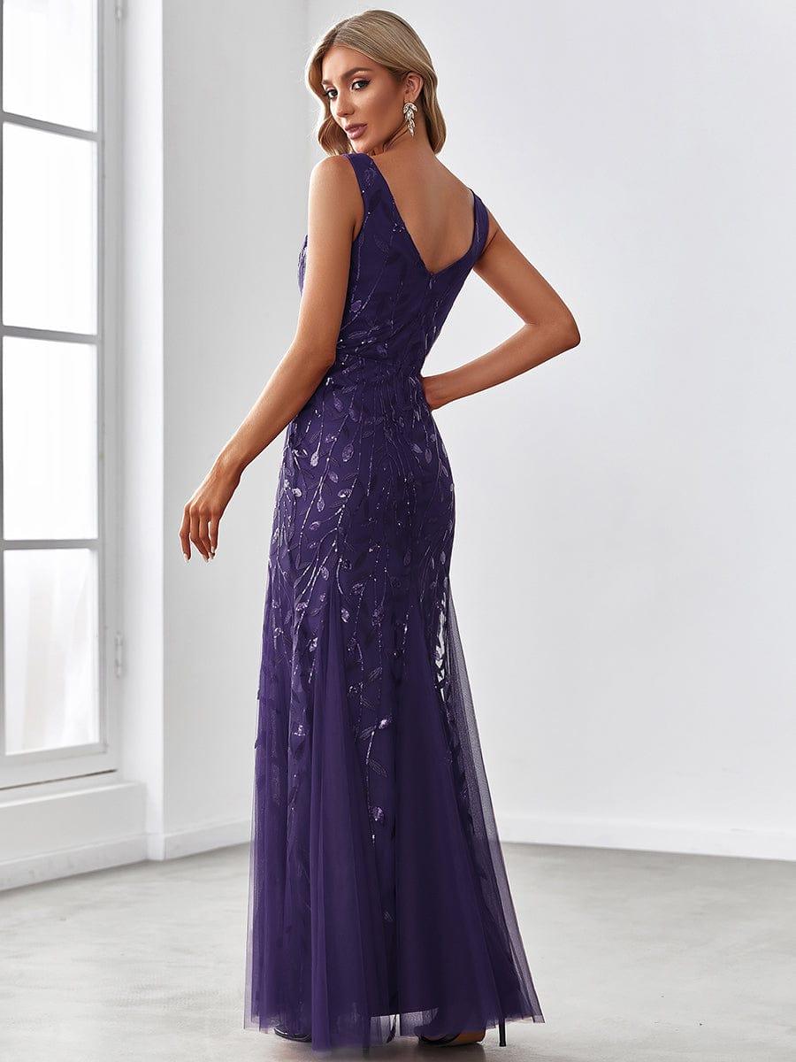 Miss | Jurk Dames Maxi Elegant - Pailletten - Miss Madera