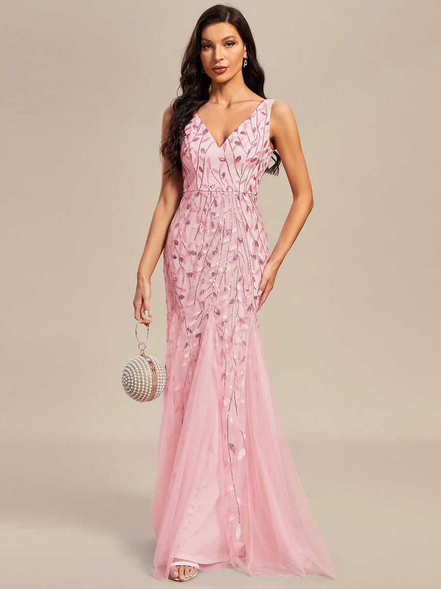 Miss | Jurk Dames Maxi Elegant - Pailletten - Miss Madera