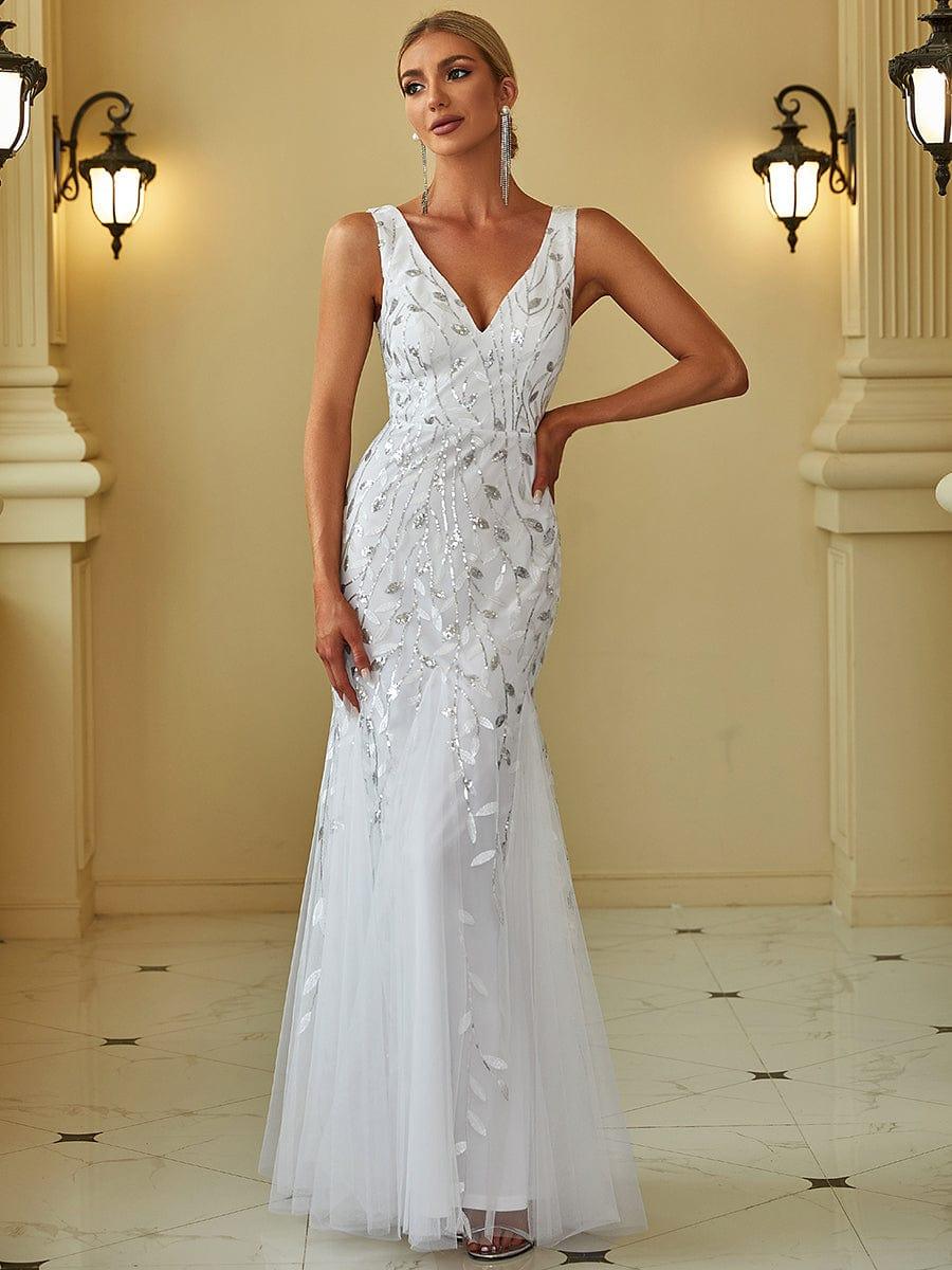 Miss | Jurk Dames Maxi Elegant - Pailletten - Miss Madera